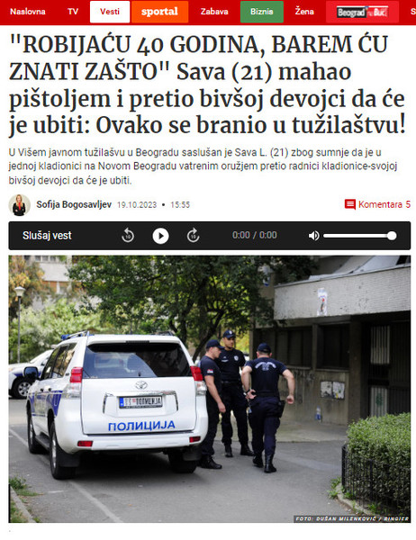 Serbia-avmp/Pretio-bivsoj-devojci-da-ce-je-ubiti-Robijacu-40-godina-barem-cu-znati-zasto_