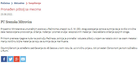 Serbia-avmp/Pronaden-pistol-sa-mecima