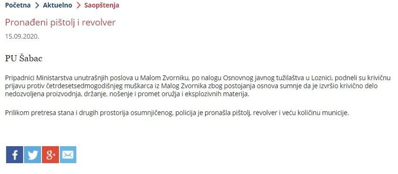 Serbia-avmp/Pronadeni-pistol-i-revolver