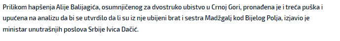 Serbia-avmp/Pronadjena-i-treca-puska