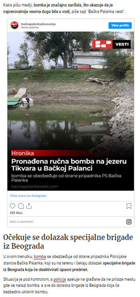 Serbia-avmp/Pronadjena-rucna-bomba2
