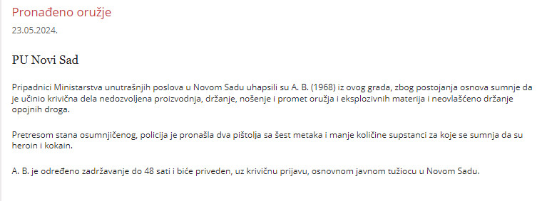 Serbia-avmp/Pronadjeno-oruzje_2