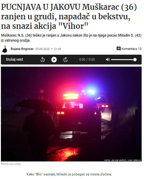 Serbia-avmp/Pucnjava-Jakovo