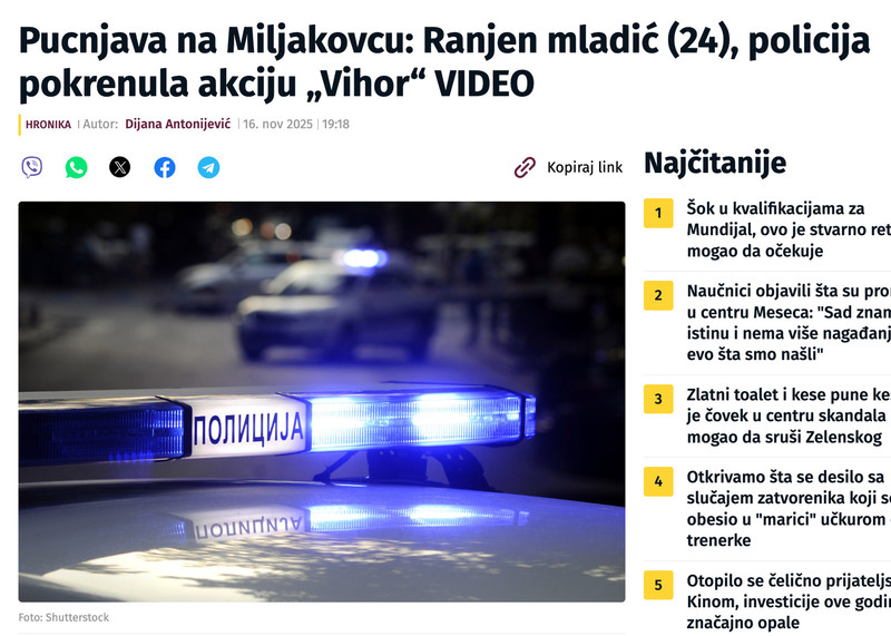 Serbia-avmp/Pucnjava-na-Miljakovcu