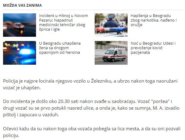 Serbia-avmp/Pucnjava-na-Vozdovcu---sukob-zbog-saobracaja-vozac-izvadio-pistolj_2