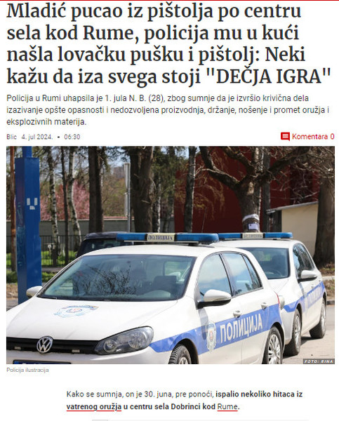 Serbia-avmp/Pucnjava-u-Dobrincima-kod-Rume_-Mladic-priveden-nakon-sto-je-pucao-po-centru-s_1