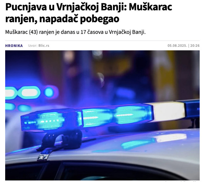 Serbia-avmp/Pucnjava-u-Vrnjackoj-Banji_-Muskarac-ranjen-napadac-pobegao---B92