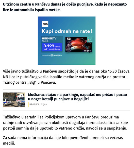 Serbia-avmp/Pucnjava-u-trznom-centru-u-Pancevu_-Ispaljeni-meci-iz-automobila-traga-se-za-p