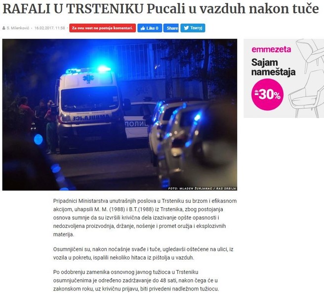 Serbia-avmp/RAFALI-U-TRSTENIKU-Pucali-u-vazduh-nakon-tuce