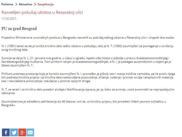 Serbia-avmp/Rasvetlen-pokusaj-ubistva-u-Resavskoj-ulici