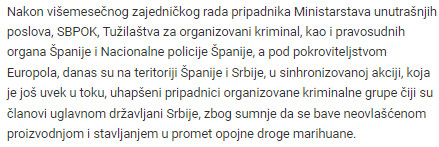 Serbia-avmp/SRBI-POHAPSENI-U-SPANIJI-Razbijena-kriminalna-grupa-koja-je-krijumcarila-drogu