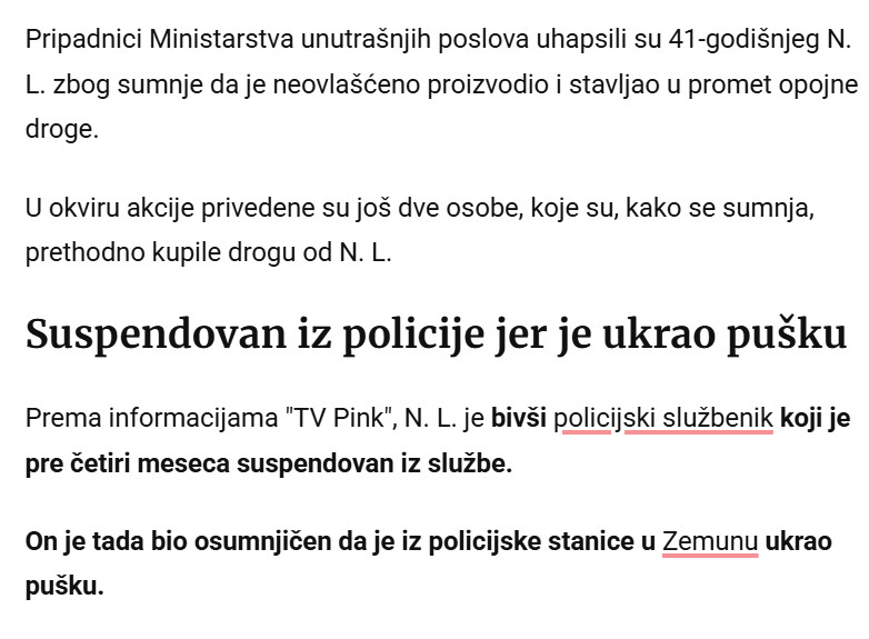 Serbia-avmp/SUSPENDOVANI-POLICAJAC-UHAPSEN-ZBOG-PRODAJE-DROGE-Munjevita-akcija-UKP-u-Beogradu-Pre-4-meseca-ukrao-pusku-iz-stanice-u-Zemunu_1