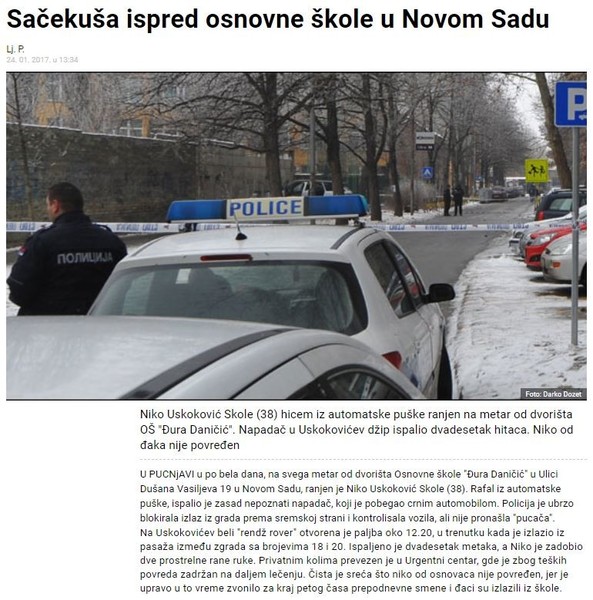 Serbia-avmp/Sacekusa-ispred-osnovne-skole-u-Novom-Sadu
