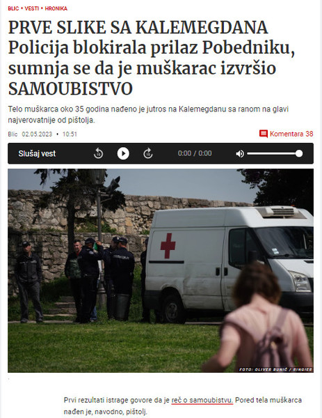 Serbia-avmp/Samoubistvo-Kalemegdan
