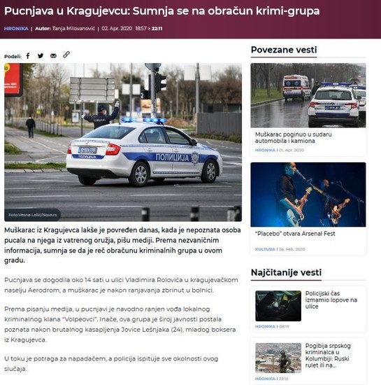 Serbia-avmp/Shooting-injury