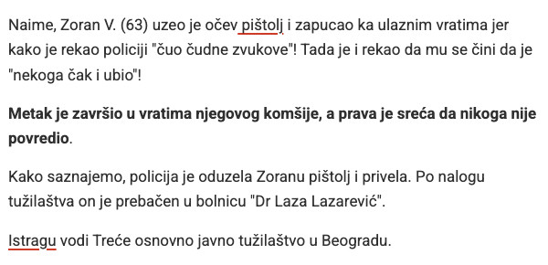 Serbia-avmp/Stanare-zgrade-na-Novom-Beogradu-uznemirila-pucnjava_-Muskarac-pucao-ka-ulazni_1