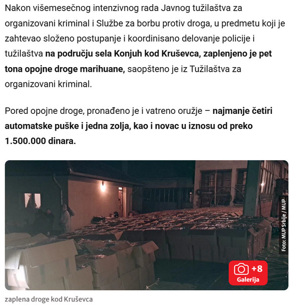 Serbia-avmp/TRZISNA-VREDNOST-ZAPLENJENE-DROGE-50-MILIONA-EVRA-Oglasilo-se-Tuzilastvo-o-najvecoj-zapleni-u-istoriji-srpske-policije-Ovo-su-uhapseni-sverceri
