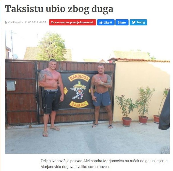 Serbia-avmp/Taksistu-ubio-zbog-duga