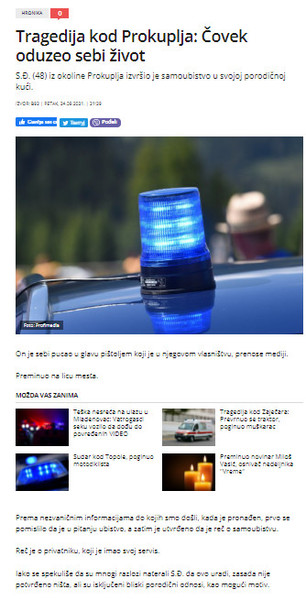 Serbia-avmp/Tragedija-kod-Prokuplja_-Covek-oduzeo-sebi-zivot