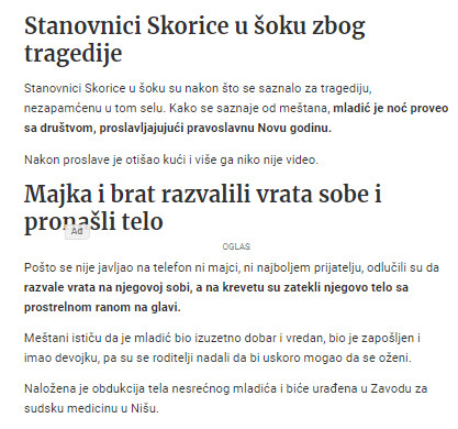 Serbia-avmp/Tragedija-u-selu-kod-Nisa_-Pronadeno-telo-mladica-sa-prostrelnom-ranom-na-gla_1