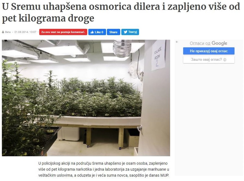 Serbia-avmp/U-Sremu-uhapsena-osmorica-dilera-i-zapljeno-vise-od-pet-kilograma-droge