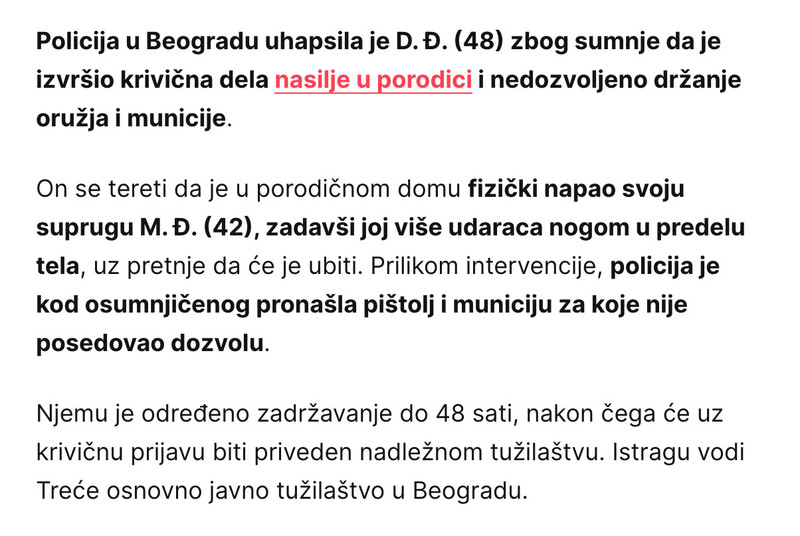Serbia-avmp/Uhapsen-muskarac-u-Beogradu-zbog-nasilja-u-porodici-i-ilegalnog-oruzja-_-Mondo_1