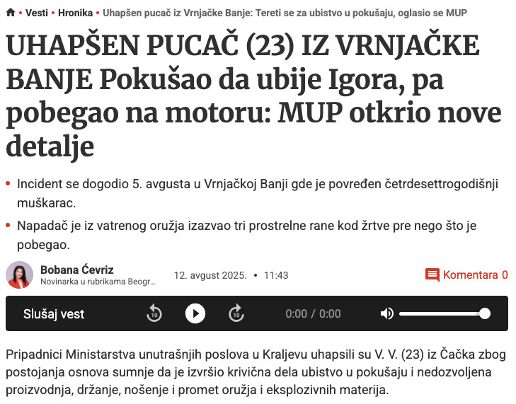 Serbia-avmp/Uhapsen-pucac-iz-Vrnjacke-Banje_-Tereti-se-za-ubistvo-u-pokusaju-oglasio-se-MU