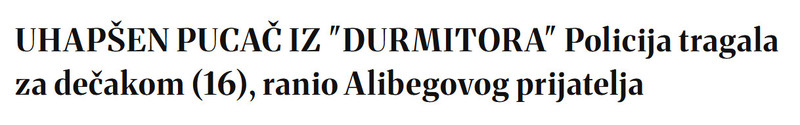 Serbia-avmp/Uhapsen-pucac-iz-_Durmitora__-Policija-tragala-za-decakom-16---Blic