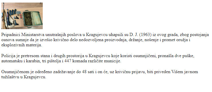 Serbia-avmp/Uhapsen-zbog-oruzja1_3