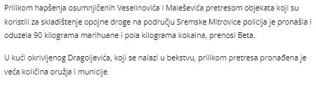 Serbia-avmp/Uhapsena-dva-muskarca-zbog-prodaje-droge-treci-u-bekstvu1