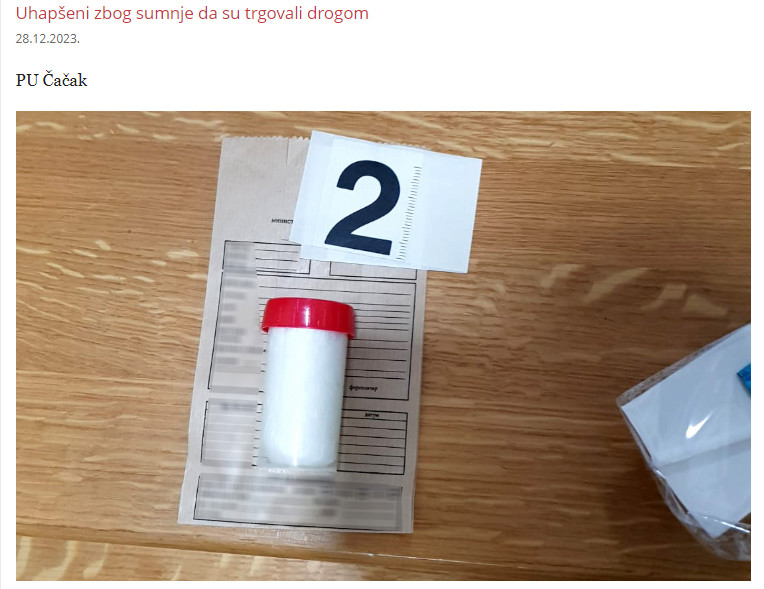 Serbia-avmp/Uhapseni-zbog-sumnje-da-su-trgovali-drogom