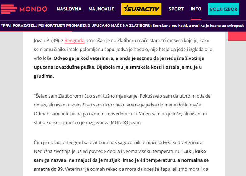 Serbia-avmp/Upucano-mace