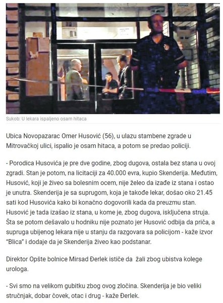 Serbia-avmp/Urolog-zbog-stana-ubijen-pred-suprugom_2