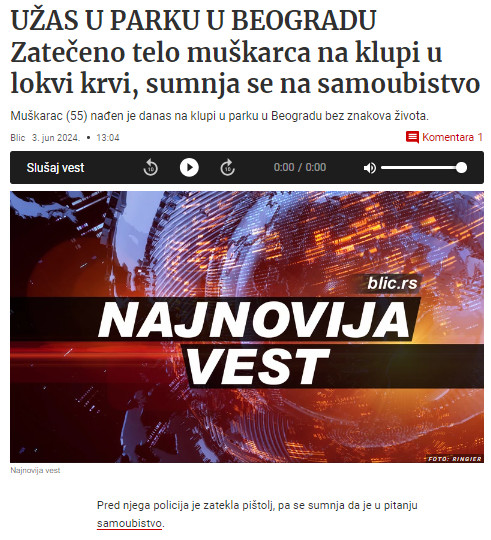 Serbia-avmp/Uzas-u-parku-u-Beogradu_-Zateceno-telo-muskarca-na-klupi-sumnja-se-na-samoubis