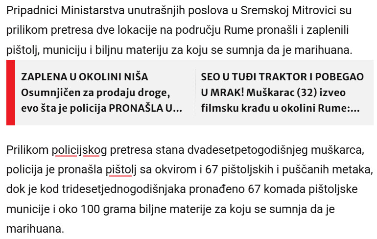 Serbia-avmp/VELIKA-AKCIJA-POLICIJE-KOD-RUME-U-stanovima-mladica-pronaden-pistolj-municija-i-narkotici_2