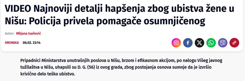 Serbia-avmp/VIDEO-Najnoviji-detalji-hapsenja-zbog-ubistva-zene-u-Nisu-Policija-privela-pomagace-osumnjicenog_1