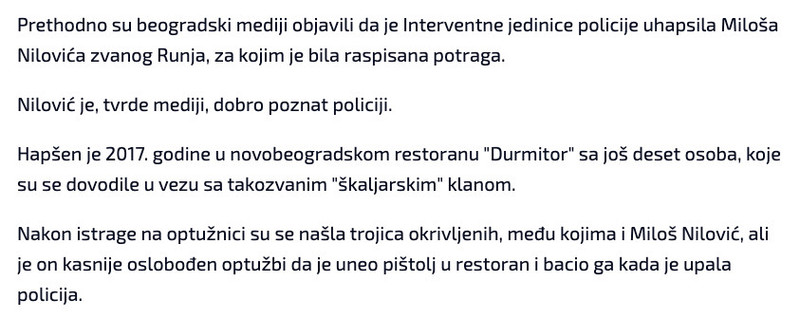 Serbia-avmp/VJT_-Milos-N.-uhapsen-zbog-posedovanja-oruzja-negirao-krivicu-i-branio-se-cuta_1