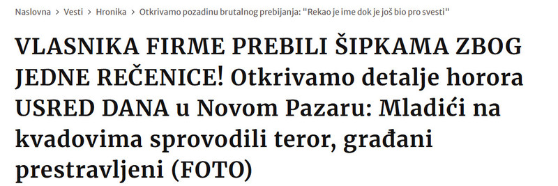 Serbia-avmp/VLASNIKA-FIRME-PREBILI-SIPKAMA-ZBOG-JEDNE-RECENICE-Otkrivamo-detalje-horora-USRED-DANA-u-Novom-Pazaru-Mladici-na-kvadovima-sprovodili-teror-gradani-prestravljeni-FOTO-VIDEO