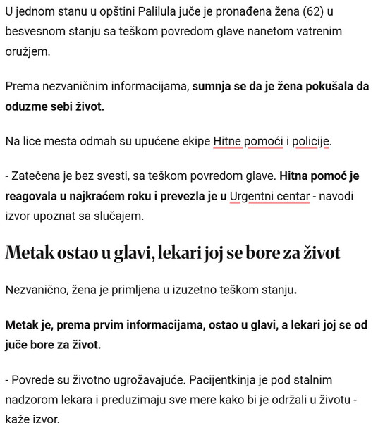 Serbia-avmp/ZENA-SA-METKOM-U-GLAVI-NADENA-U-STANU-Horor-na-Paliluli-Lekari-joj-se-bore-za-zivot