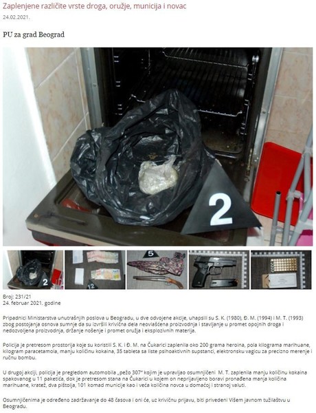 Serbia-avmp/Zaplenjene-razlicite-vrste-droga-oruzje-municija-i-novac_1