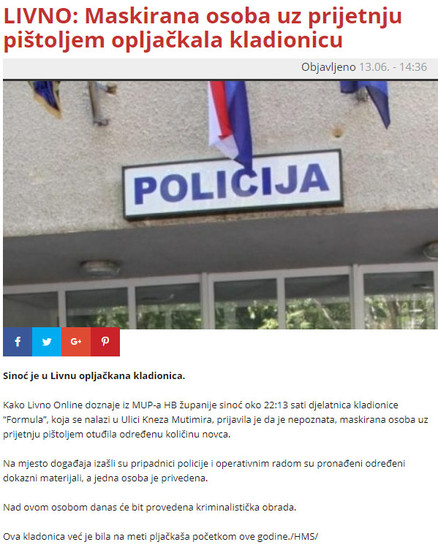 Serbia-avmp/hms.ba_livno-e2808bmaskirana-osoba-uz-prijetnju-pistoljem-opljackala-kladionic