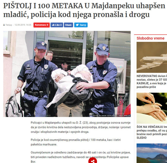 Serbia-avmp/www.blic.rs_vesti_hronika_pistolj-i-100-metaka-u-majdanpeku-uhapsen-mladic-pol